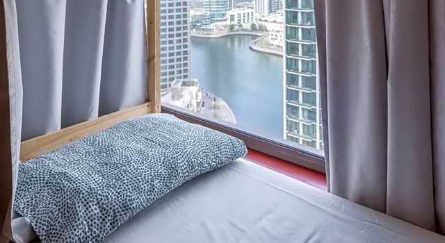 HOMESTAR, Jumeirah Beach Hostel - JBR - Pool, Beach, Metro, Забронировать Хостел Хостелы Эмирата Дубая, рядом с Остановка трамвая Marina Towers, Хостел
