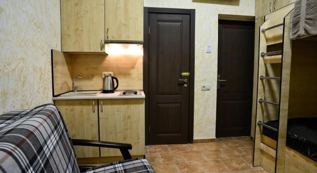 Кровать в общем номере Logovo Hostel