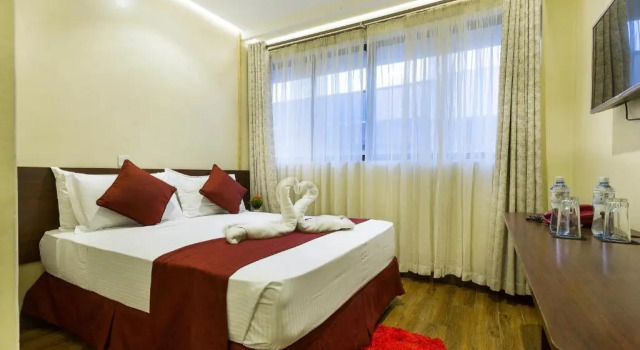 Трёхместный номер Deluxe с красивым видом из окна HOTEL CENTRAL PARK & CONFERENCE CENTRE