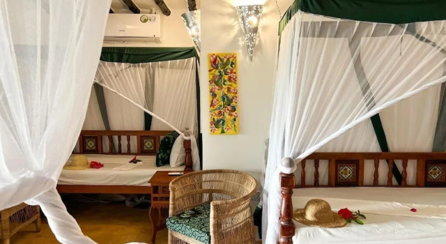 Семейный номер Superior с балконом и с видом на сад Zoi Retreat Hotel Zanzibar