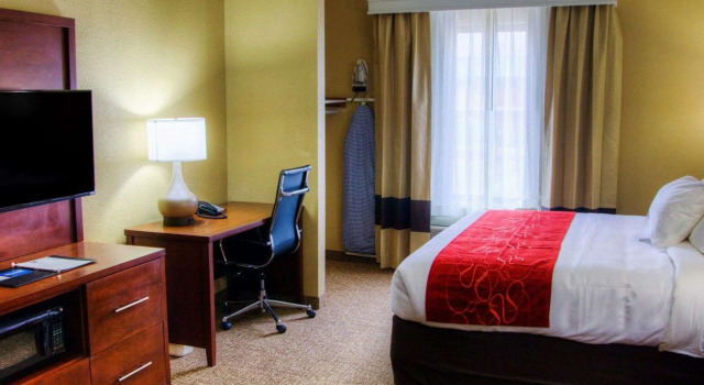 Comfort Suites Plymouth near US-30, Забронировать Отель Отели Плимута с бассейном, рядом с Мемориальный парк Джулиана Прайса, Бассейн