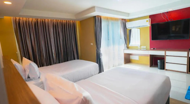 Номер Economy BlueTel ResidencE Bangkok IMPACT บลูเทล เรซิดองส์ กรุงเทพ อิมแพค-1Time Drop-Off Service to IMPACT OR MRT-MT02