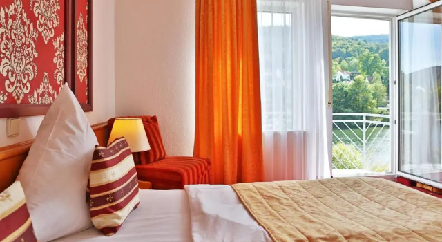 Двухместный номер Standard с балконом Hotel Neckarlux