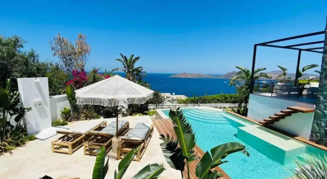 Вилла 6 Bedroom Luxury Mansion in Yalikavak With Stunning Sea View Spacious Garden