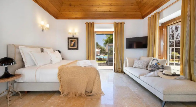 Номер Standard с видом на бассейн Quinta de Santa Margarida - Charm Country House