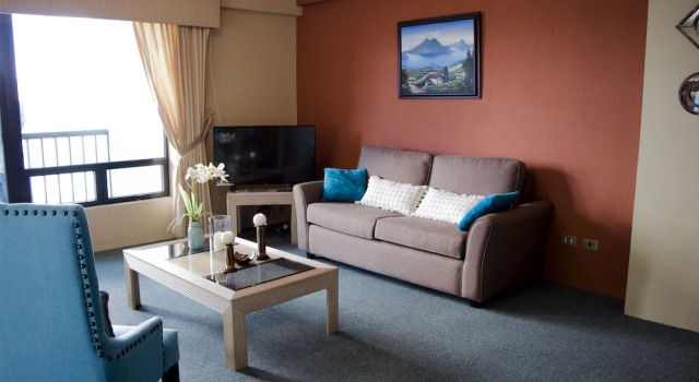 Вилла Deluxe с 2 комнатами с балконом и с видом на озеро Luxury Villas Atitlan