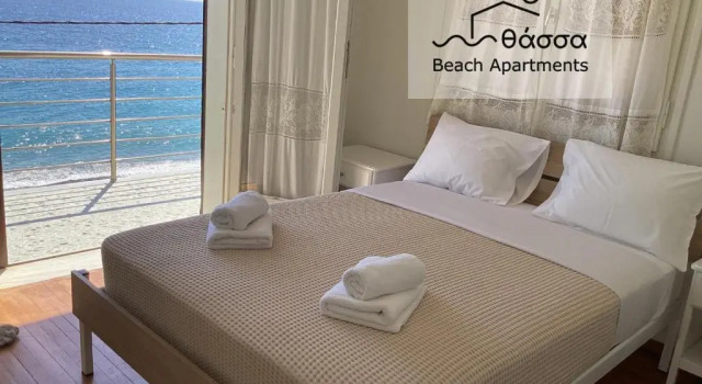 Thassa Beach Apartment No4, Забронировать Апартаменты/квартира Южная Кинория 