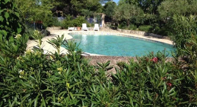 Студия Classic Location climatisée, piscine, animaux acceptés, jardin clôturé, parking, provence , wifi