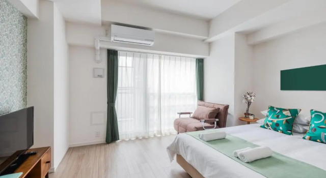 Двухместный номер Standard Ostay Shin-Osaka Hotel Apartment