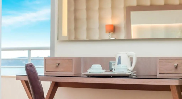 Двухместный номер Deluxe с видом на море Pegasos Deluxe Beach Hotel