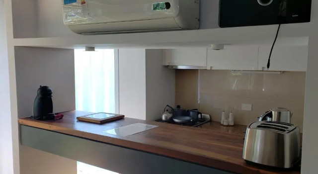 Студия Departamento moderno 3 personas con garage