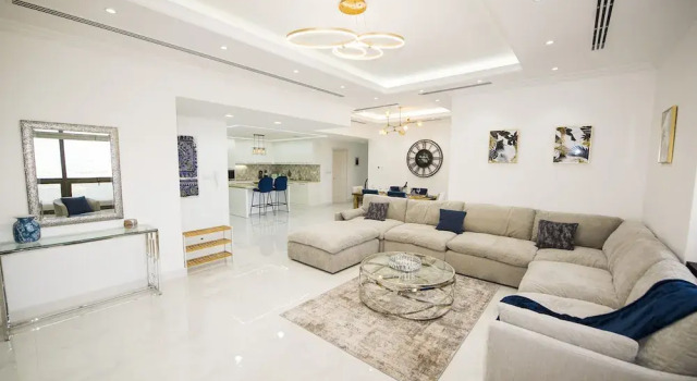 PalmBay JBR 4 bedroom sea view apartment, Забронировать Апартаменты/квартира Апартаменты Эмирата Дубая, рядом с Dubai Marina Yacht Club, Апартаменты/квартира