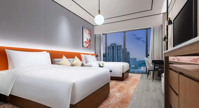 Двухместный номер Standard Hilton Garden Inn Yichang Yiling