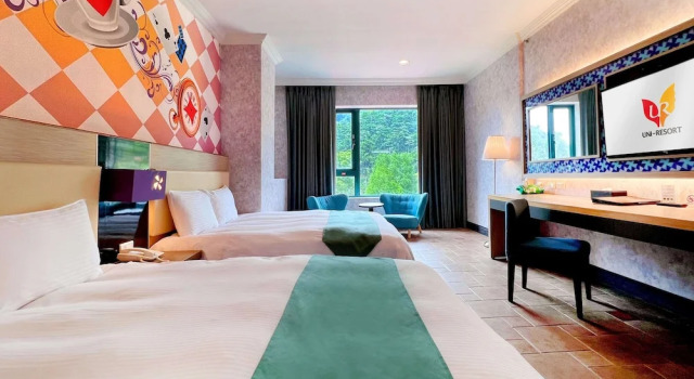 Четырёхместный семейный номер Standard Uni-Resort Mawutu