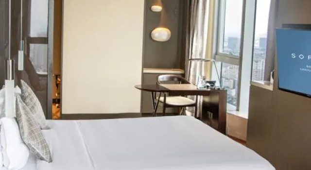 Номер Standard с видом на город Sofitel Lianyungang Suning