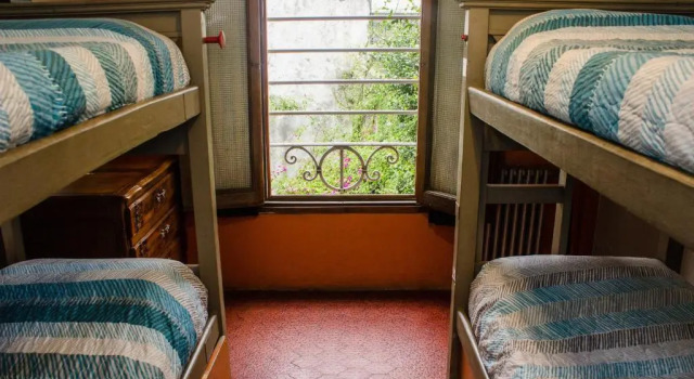 Кровать в общем номере Play Hostel Arcos