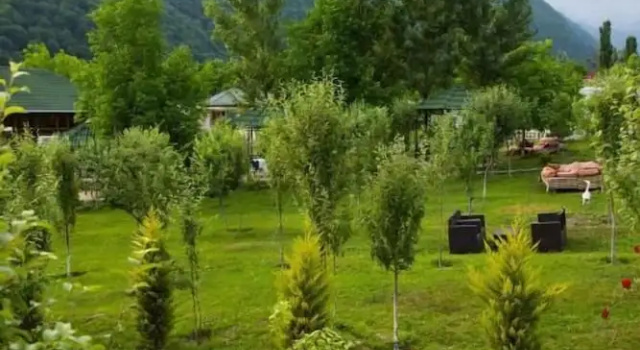 Семейная вилла с 2 комнатами с видом на горы White Boutique Hotel Gabala