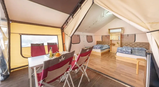 Семейный номер Standard c 1 комнатой Gapyeong Captain Caravan Glamping