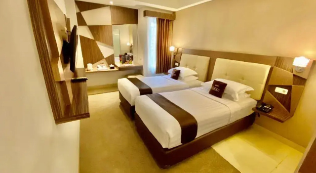 Двухместный номер Deluxe Hotel FortunaGrande Malioboro Yogyakarta