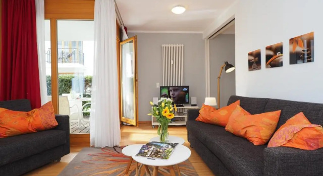 Kaiservillen Heringsdorf - Appartement mit 1 Schlafzimmer und Terrasse D201, Book Apartment Heringsdorf Usedom
