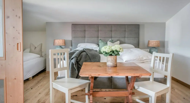 Семейный номер Standard с видом на горы Landhaus Steiner