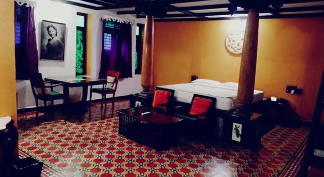 Двухместный люкс Deluxe Indeco Hotels Swamimalai