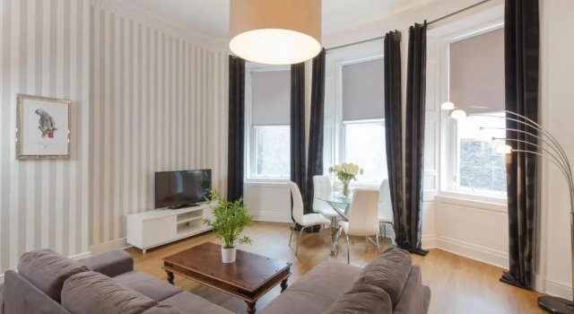 Апартаменты Luxury с 2 комнатами Edinburgh Castle Apartments