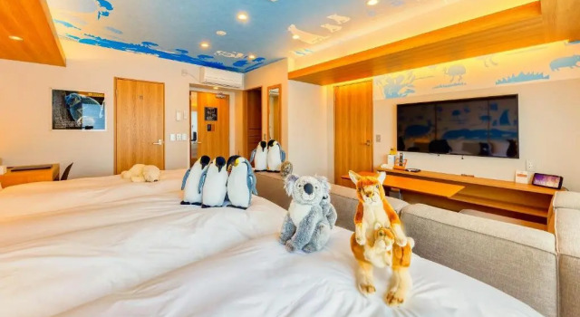Трёхместный номер Standard GOLD STAY Nagoya Osu