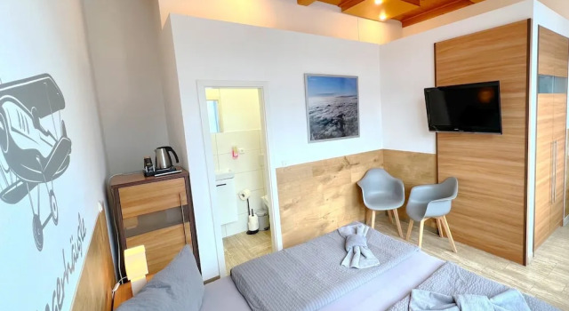 Номер Economy BnB Fliegerhaeusle Hagnau 24h Self Check In