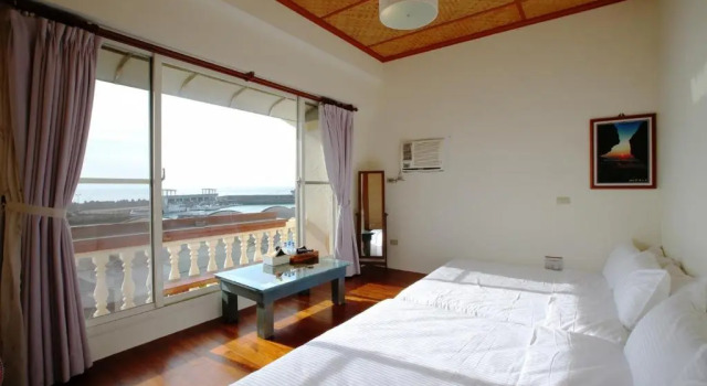 Четырёхместный номер Standard с видом на море Mama Tian Homestay