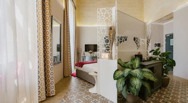Standard- på øverste etage værelse IBB Hotel Palazzo Bettina Malta