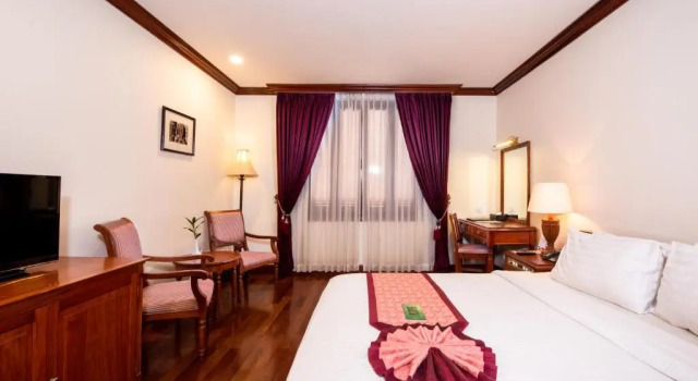 Двухместный номер Deluxe с балконом Steung Siemreap Hotel