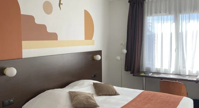 Номер Standard с балконом Logis Hôtel & Restaurant - Le Relais de Montigny