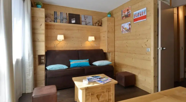Belle Plagne Studio for 4 People of 28 Mâ², in the Resort Center Be543