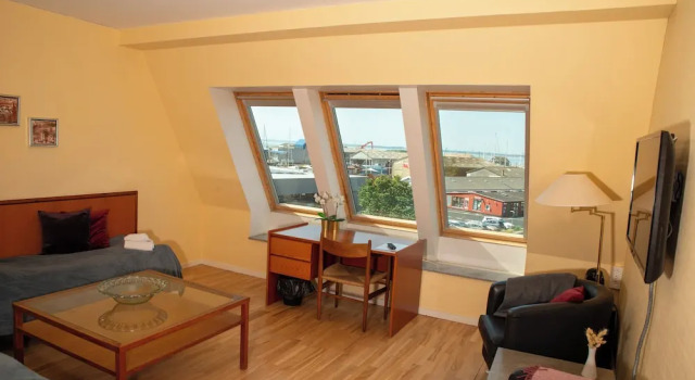 Семейный номер Standard с видом на море Hotel Hundested