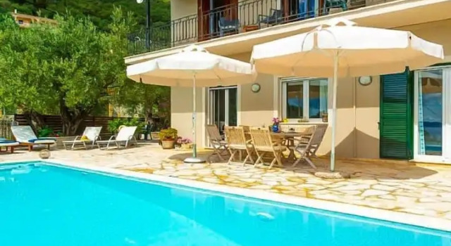Вилла Villa Katerina Large Private Pool Walk to Beach Sea Views A C Wifi Car Not Required - 2359