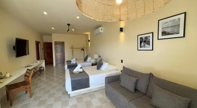 Junior suite Hotel Casa Barbara Holbox