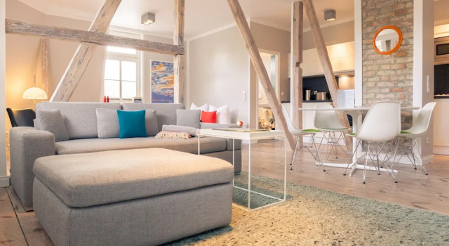 Апартаменты с балконом OSTKÜSTE - Villa Albatros Design Apartments