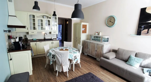 Апартаменты с 2 комнатами с балконом Apartments Dunin