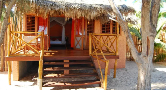 Bungalow mit Meerblick Hôtel Palissandre MORONDAVA