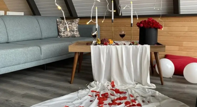 Бунгало с видом на озеро Dibektaş Modi Bungalov