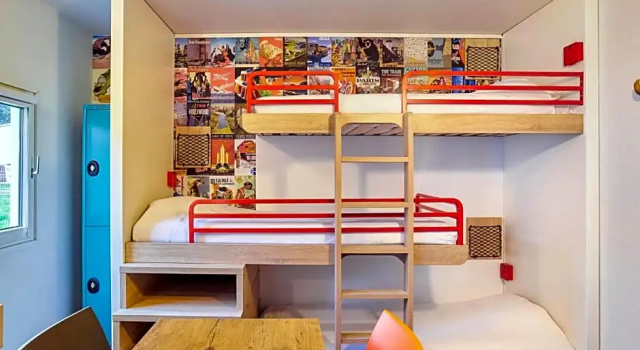 Кровать в общем номере (мужской номер) hotelF1 Longwy