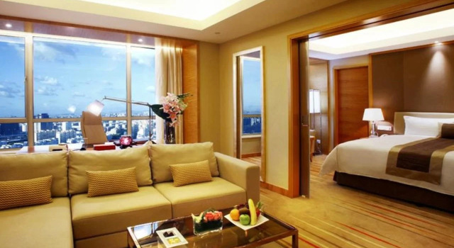 Howard Johnson Sunshine Plaza Ningbo, Buchen Sie Hotel Hotels in Ningbo mit Pool, Schwimmbad