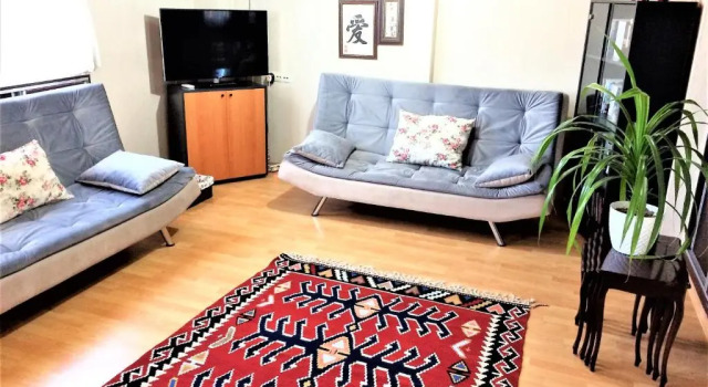 Comfy roof with terrace - 4 TH FLOOR NO ELEVATOR-Central Heating, Забронировать Апартаменты/квартира Апартаменты Денизли, Апартаменты/квартира