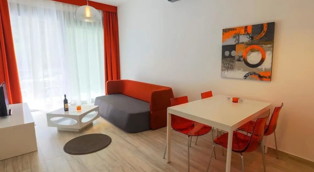 Appartamento 1 camera da letto con balcone e con parziale vista mare Apart Hotel Sea Fort
