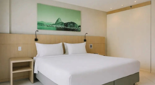 Двухместный номер Deluxe с балконом Quality Rio de Janeiro - Barra da Tijuca