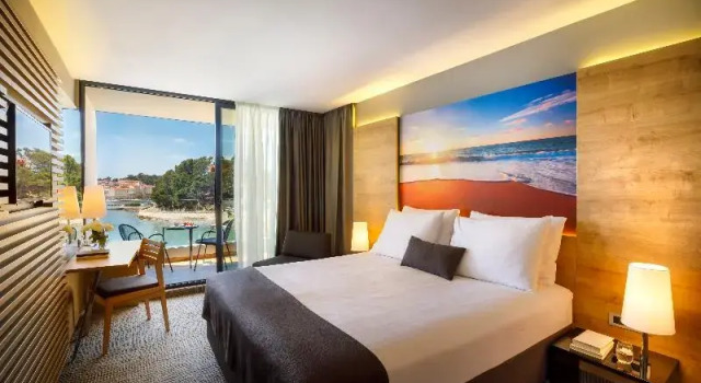 Superior Doppel Zimmer mit Balkon und mit Meerblick Valamar Padova Hotel