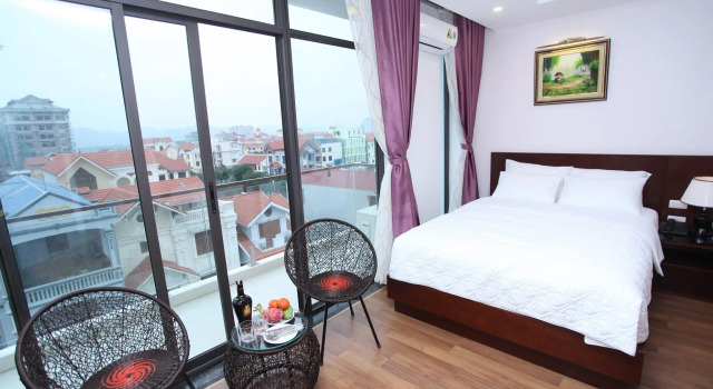 Двухместный номер Deluxe с балконом Camellia Hotel