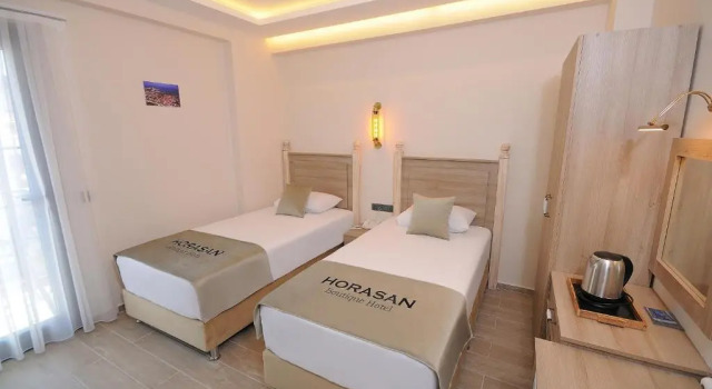 Двухместный номер Standard с балконом Horasan Hotel