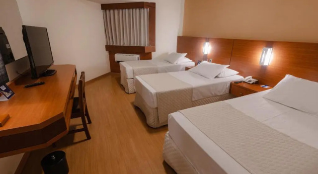 Трёхместный номер Executive Hotel Caiuá